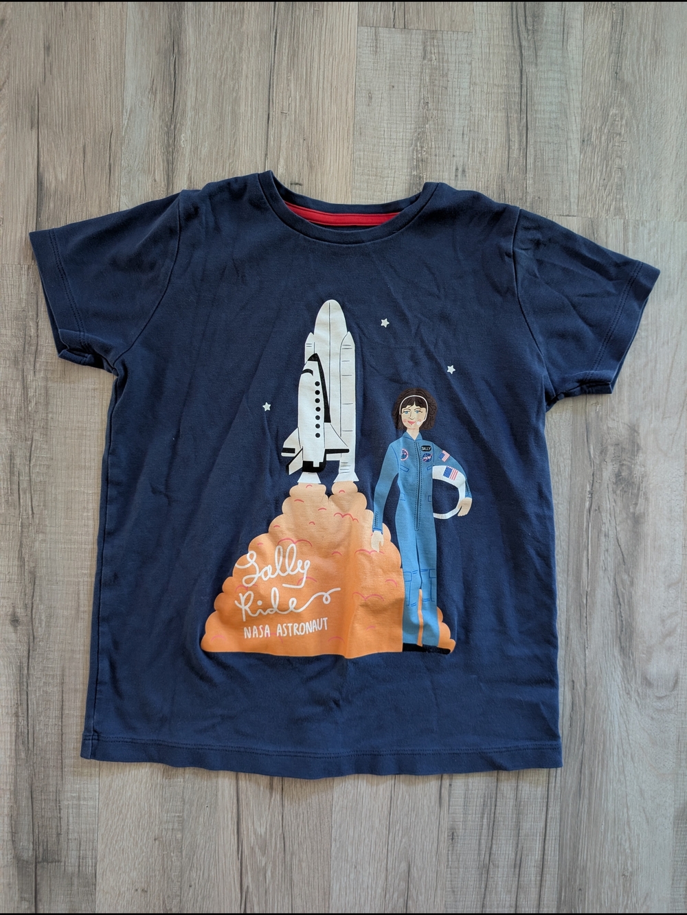 Piccolina Sally Ride NASA Astronaut Graphic Tee, 10Y (V9)
